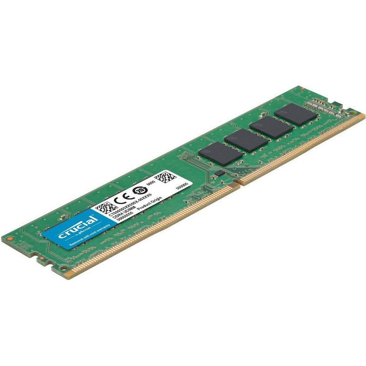 رم دسکتاپ DDR4 تک کاناله 2400 مگاهرتز CL17 کروشیال مدل UDIMM ظرفیت 16 گیگابایت