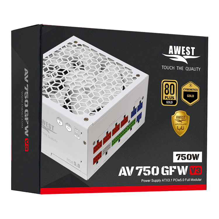 منبع تغذیه اوست AV750-GFW V3