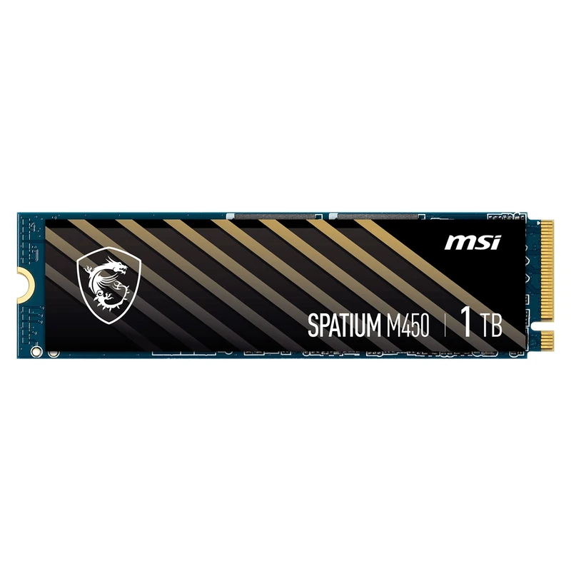 اس اس دی اینترنال PCIe Gen4 x4 ام اس آی مدل SPATIUM M450 ظرفیت 1 ترابایت