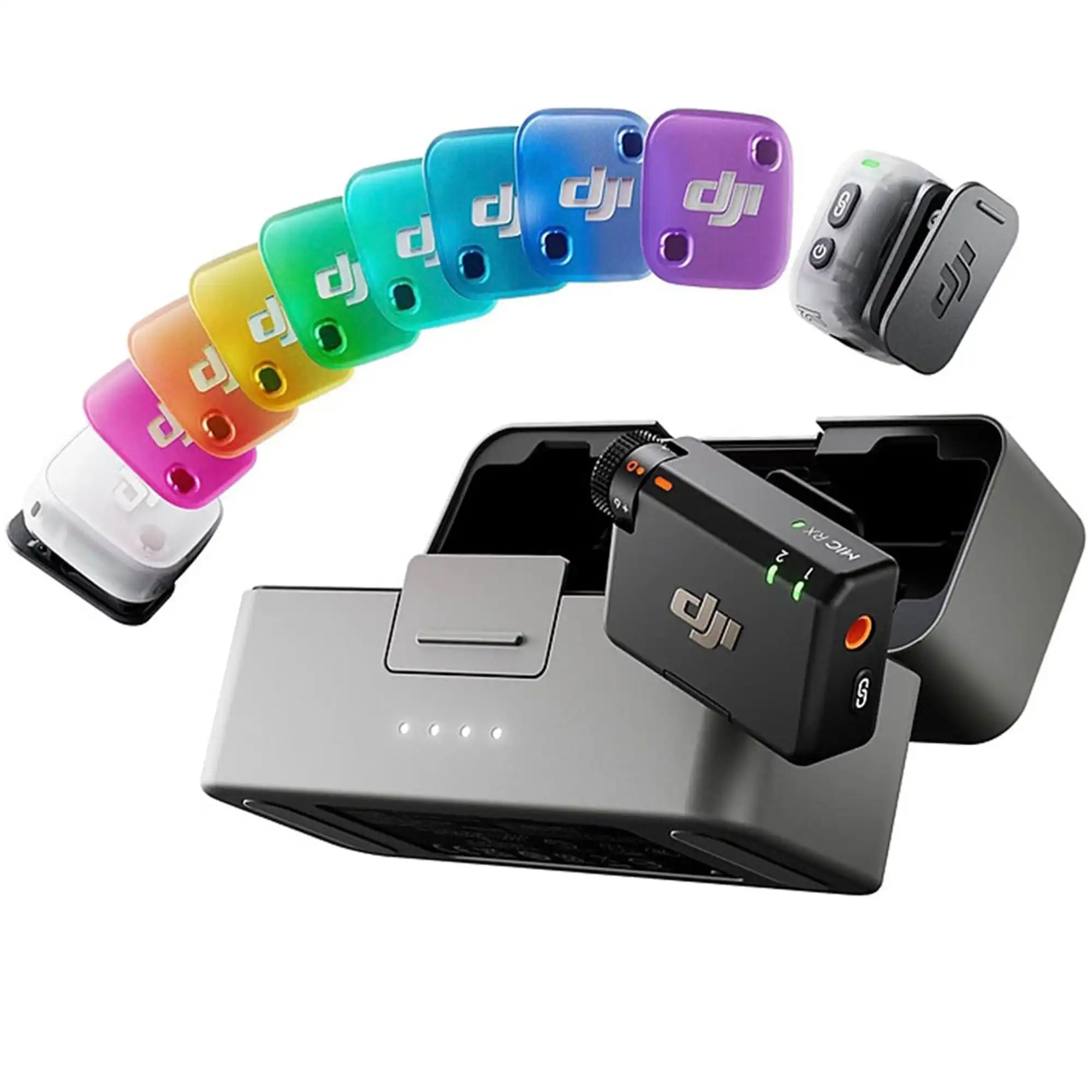 میکروفون یقه ای بی سیم دو کاربره دی جی آی مدل DJI MIC MINI2