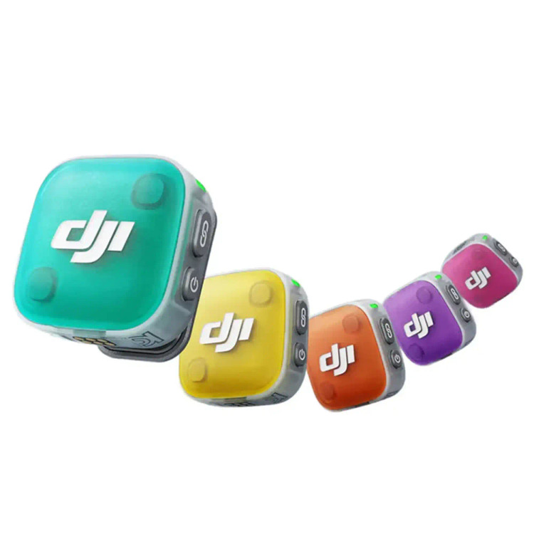 میکروفون یقه ای بی سیم دو کاربره دی جی آی مدل DJI MIC MINI2
