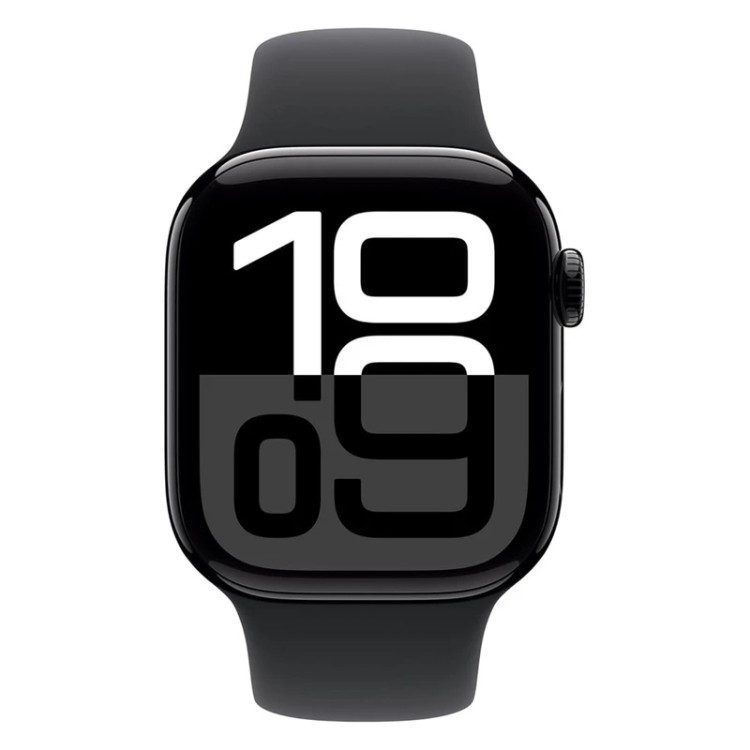 ساعت هوشمند 44 میلیمتری اپل مدل Series 10 Aluminum با بند سیلیکونی