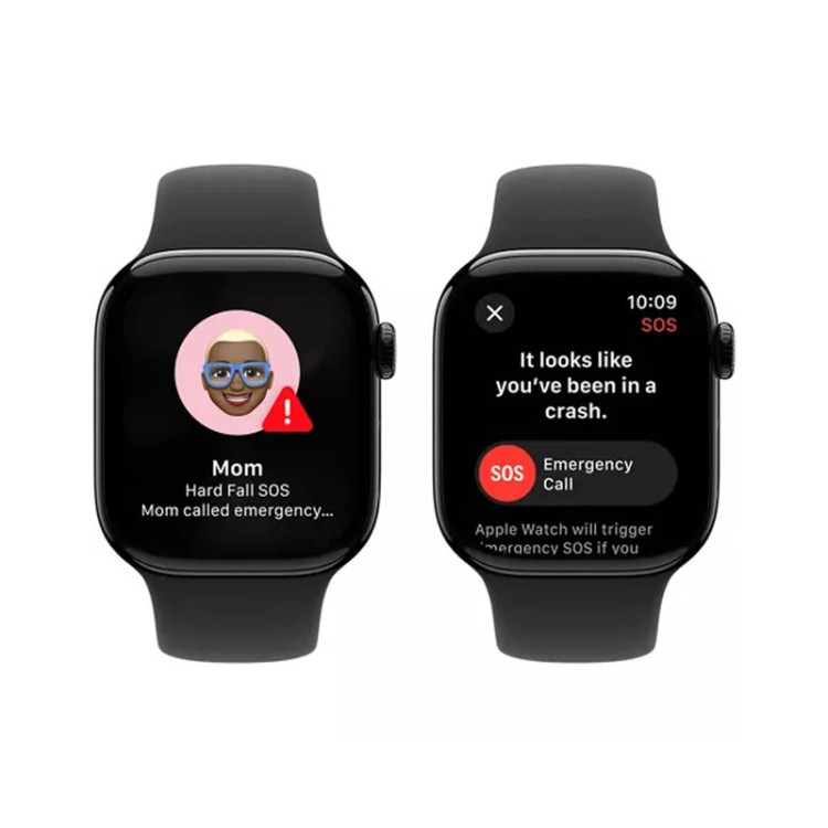 ساعت هوشمند 44 میلیمتری اپل مدل Series 10 Aluminum با بند سیلیکونی