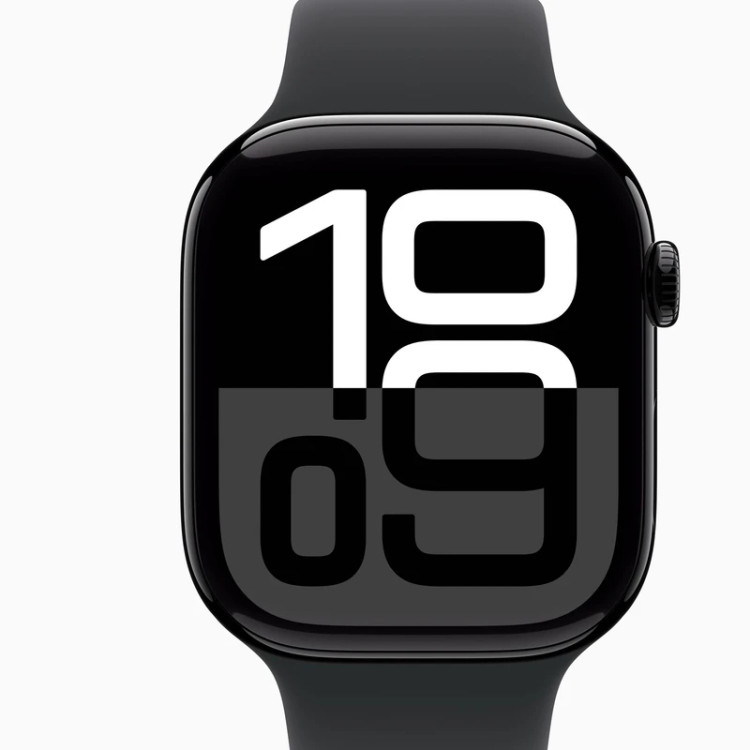ساعت هوشمند 44 میلیمتری اپل مدل Series 10 Aluminum با بند سیلیکونی
