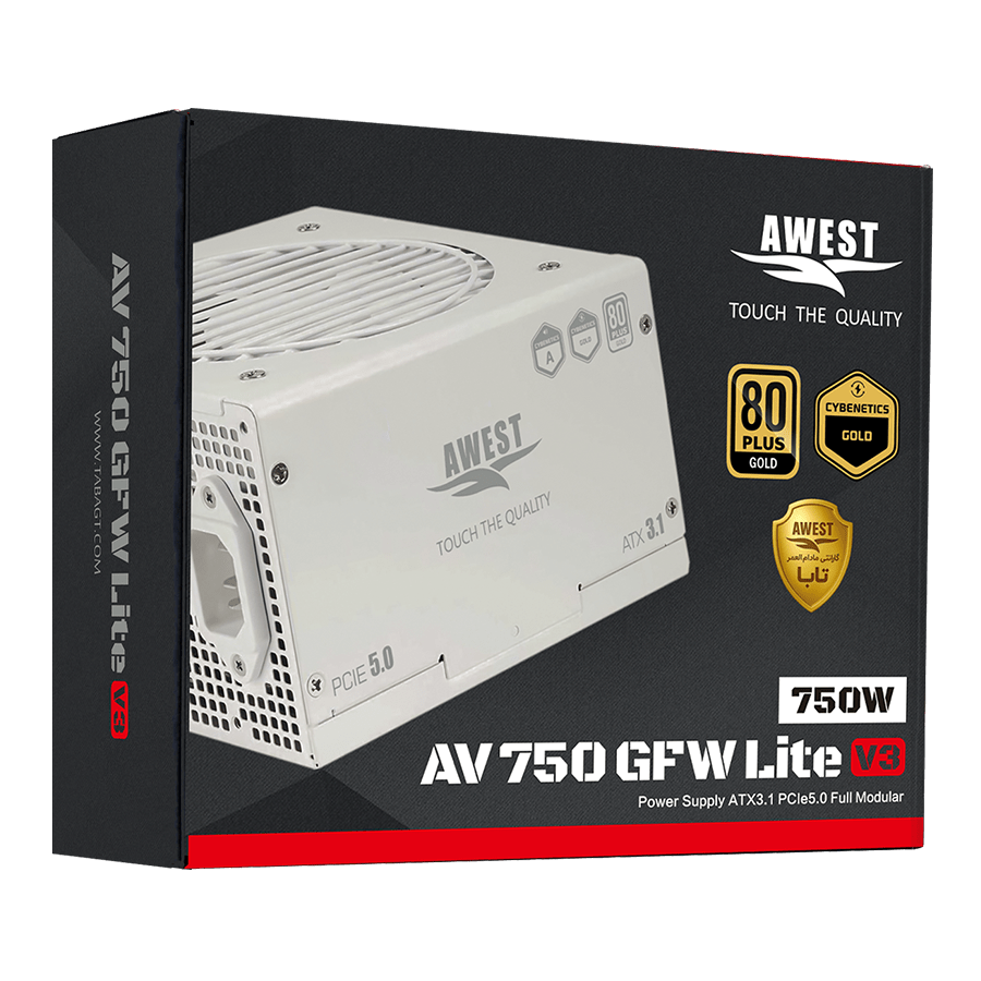 منبع تغذیه اوست AV750-GFW LITE V3