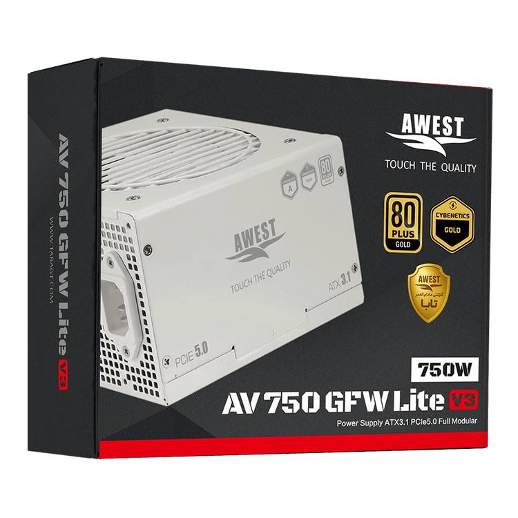منبع تغذیه اوست AV750-GFW LITE V3