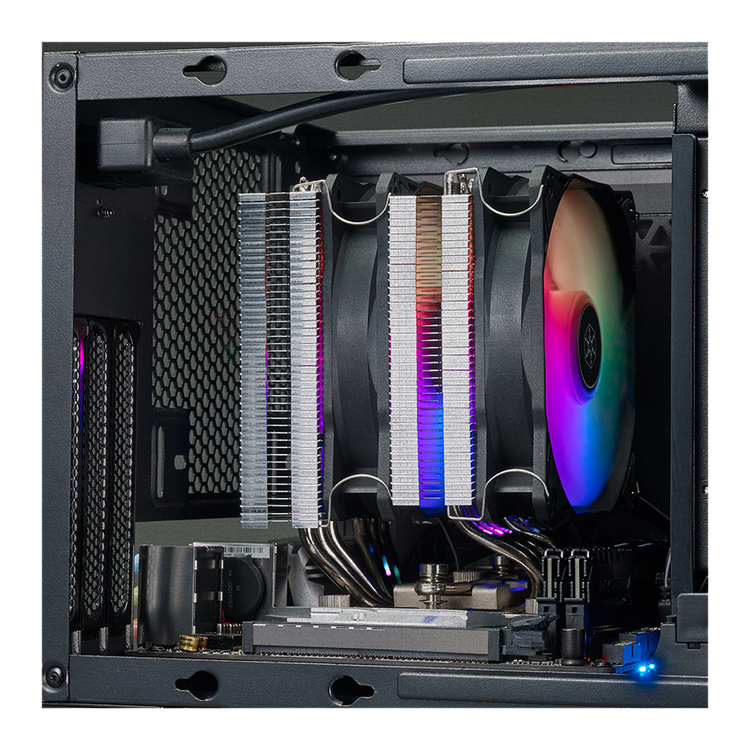 خنک کننده پردازنده سیلوراستون Hydrogon D120 ARGB