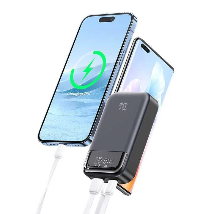 پاور بانک یوسمز US-CD221 ظرفیت 10000 میلیآمپر ساعت توان 33 وات