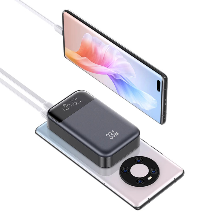 پاور بانک یوسمز US-CD221 ظرفیت 10000 میلیآمپر ساعت توان 33 وات