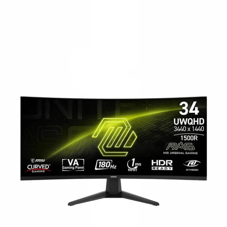 مانیتور گیمینگ 34 اینچی ام اس آی مدل MAG 346CQ