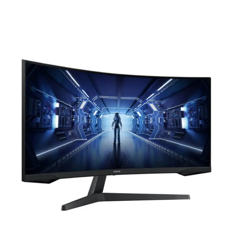 مانیتور خمیده گیمینگ 34 اینچی سامسونگ مدل LC34G55TWWMXZN