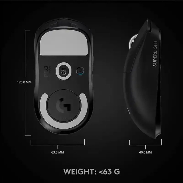 ماوس گیمینگ بیسیم لاجیتک مدل G Pro X Superlight