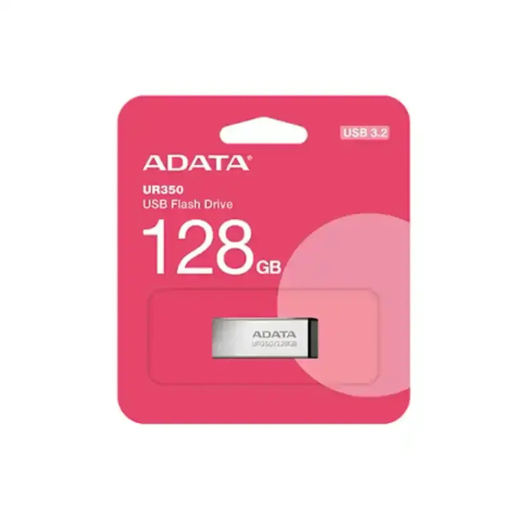 فلش مموری USB 3.2 Gen1 ای دیتا مدل UR350 ظرفیت 128 گیگابایت