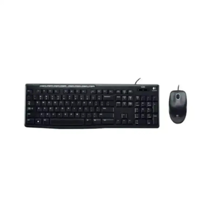 کیبورد با سیم لاجیتک مدل Mk200 Media به همراه ماوس