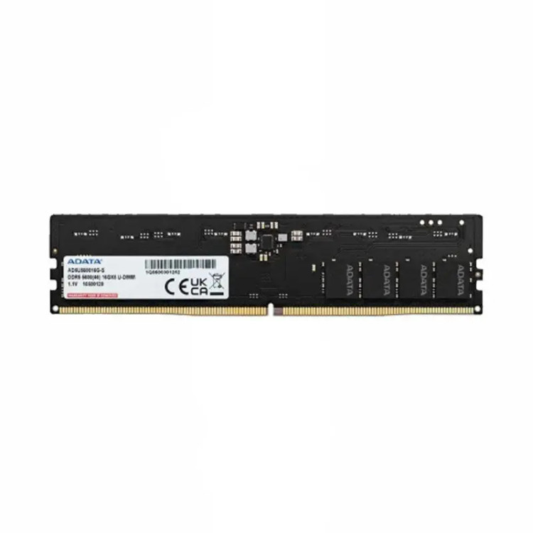 رم دسکتاپ DDR5-5600 ای دیتا مدل AD5U560016G-S-CL46 j تک کاناله ظرفیت 16 گیگابایت