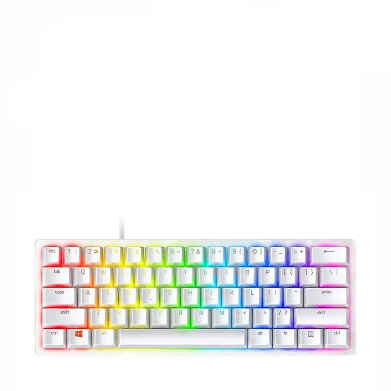 کیبورد گیمینگ با سیم ریزر مدل Huntsman Mini 60%