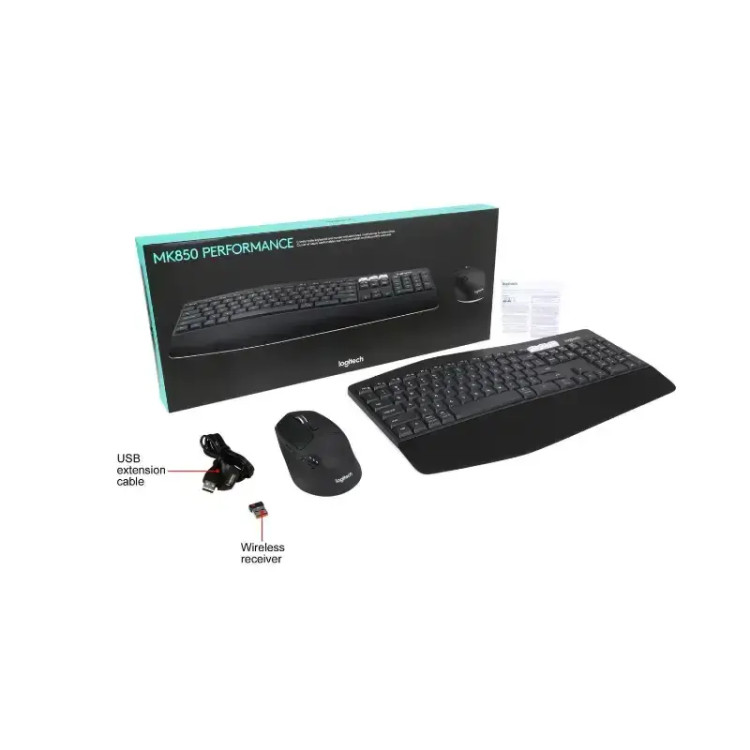 کیبورد بیسیم لاجیتک مدل Performance Mk850