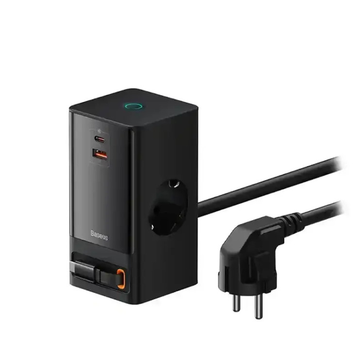 شارژر رومیزی باسئوس مدل Power Combo PSLR000301 با توان 65 وات