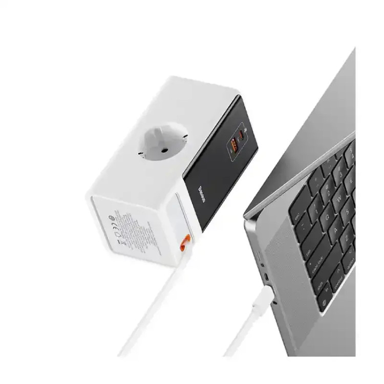 شارژر رومیزی باسئوس مدل Power Combo PSLR000301 با توان 65 وات