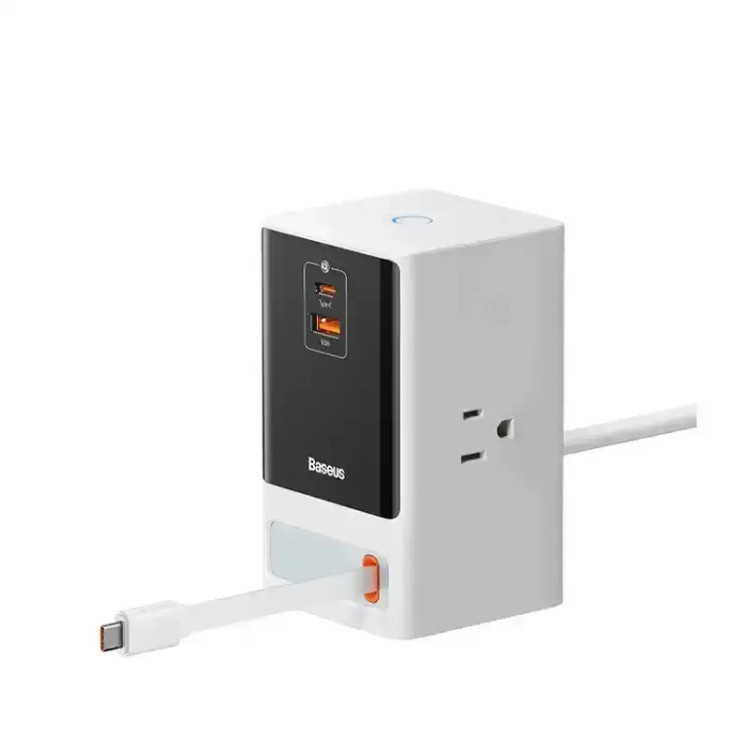 شارژر رومیزی باسئوس مدل Power Combo PSLR000301 با توان 65 وات