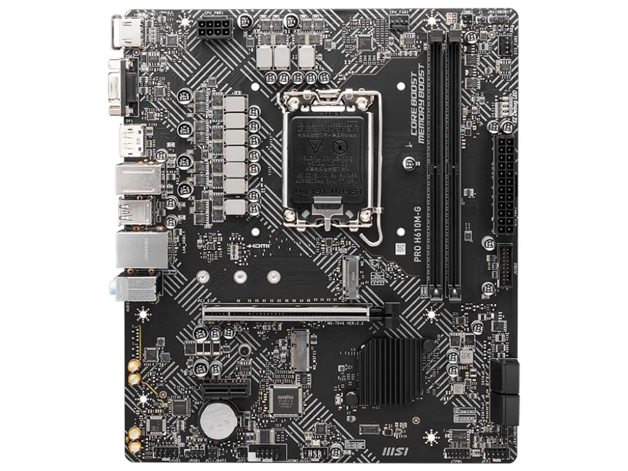 مادربرد ام اس آی مدل MSI PRO H610M-G DDR5