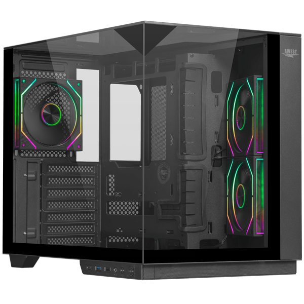 کیس گیمینگ اوست AQ-17TG-B