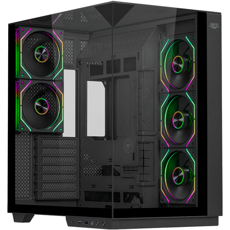 کیس گیمینگ اوست AQ-5TG-B