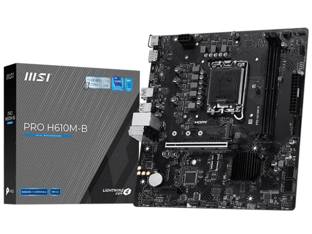 مادربرد ام اس آی مدل PRO H610M-B DDR5