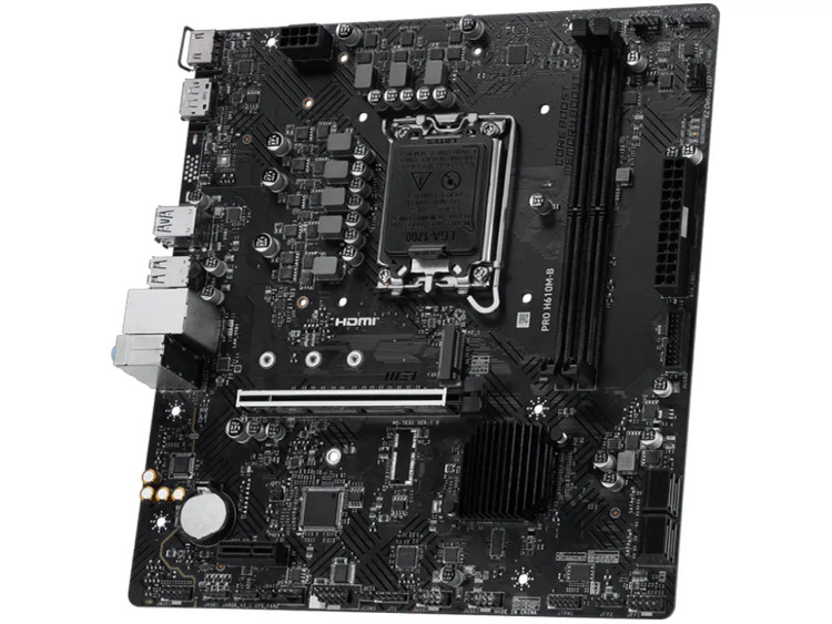 مادربرد ام اس آی مدل PRO H610M-B DDR5